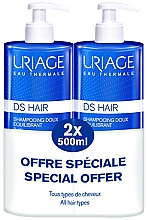 Парфумерія, косметика Набір - Uriage DS Hair (shm/2x500ml)