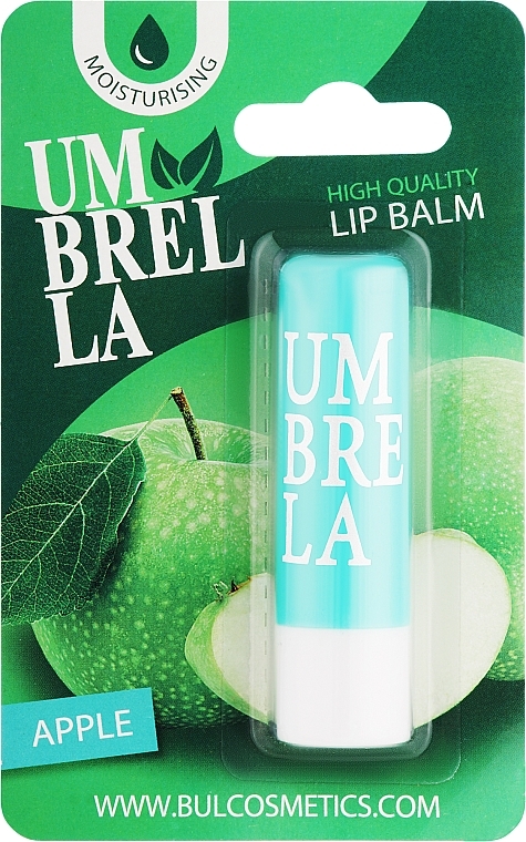 Бальзам для губ у блістері "Яблуко" - Umbrella High Quality Lip Balm Apple