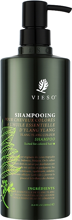 Шампунь для фарбованого волосся з іланг-ілангом - Vieso Ylang Ylang Essence Color Shampoo