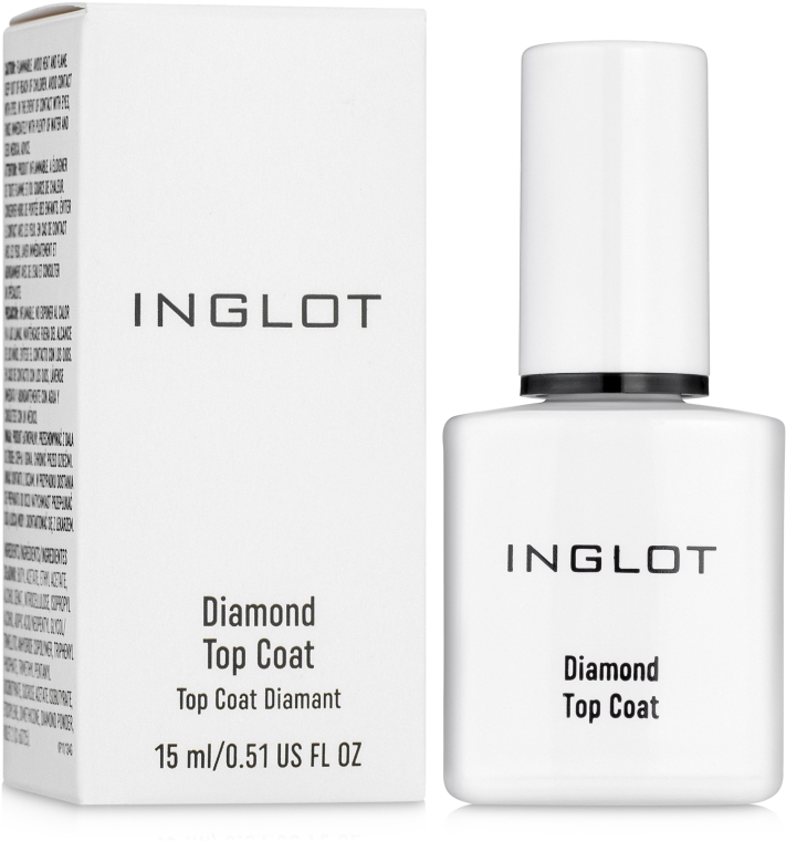 Закріплювач лаку "Діамант" - Inglot Daimond Top Coat 15 — фото N1