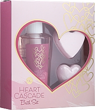 Набір - Accentra Heart Cascade Pamper Set (sh/gel/100ml + bath/fizzer/30g + soap/30g) — фото N1