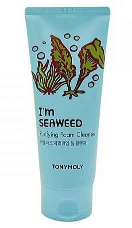 Пенка для умывания - Tony Moly I'm Seaweed Purifing Foam Cleanser — фото N1