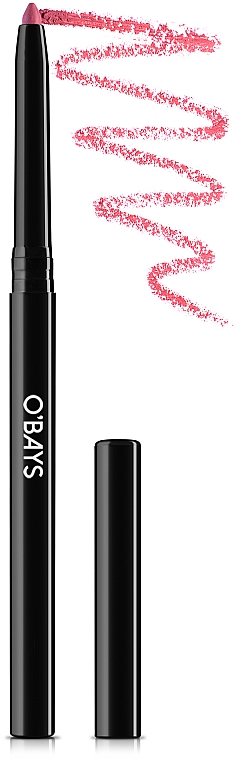 ПОДАРОК! Сатиновый карандаш для губ - O’BAYS Satin Lip Liner — фото N2