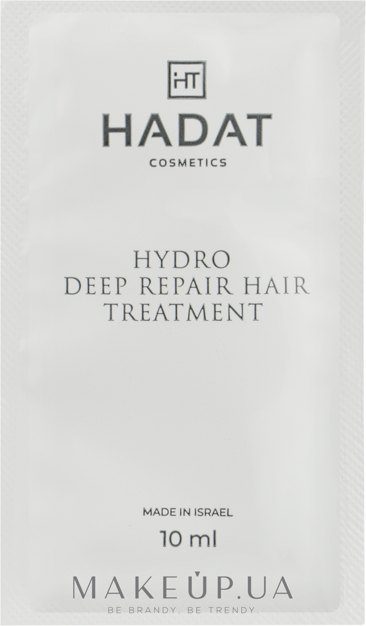 Інтенсивна відновлювальна маска - Hadat Cosmetics Hydro Deep Repair Hair Treatment — фото 10ml