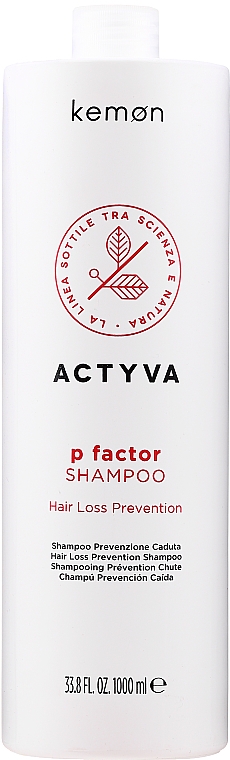 Шампунь проти випадіння волосся - Kemon Actyva P Factor Shampoo — фото N3