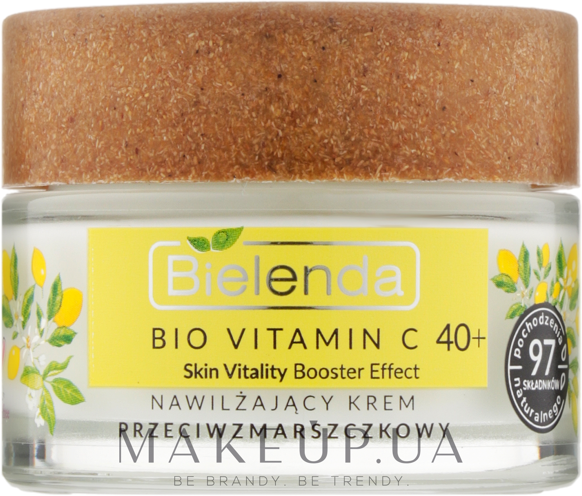 Зволожувальний крем для обличчя від зморщок 40+ день/ніч - Bielenda Bio Vitamin C — фото 50ml