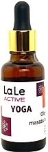 Парфумерія, косметика Олія для масажу обличчя - La-Le Active Yoga Facial Massage Oil