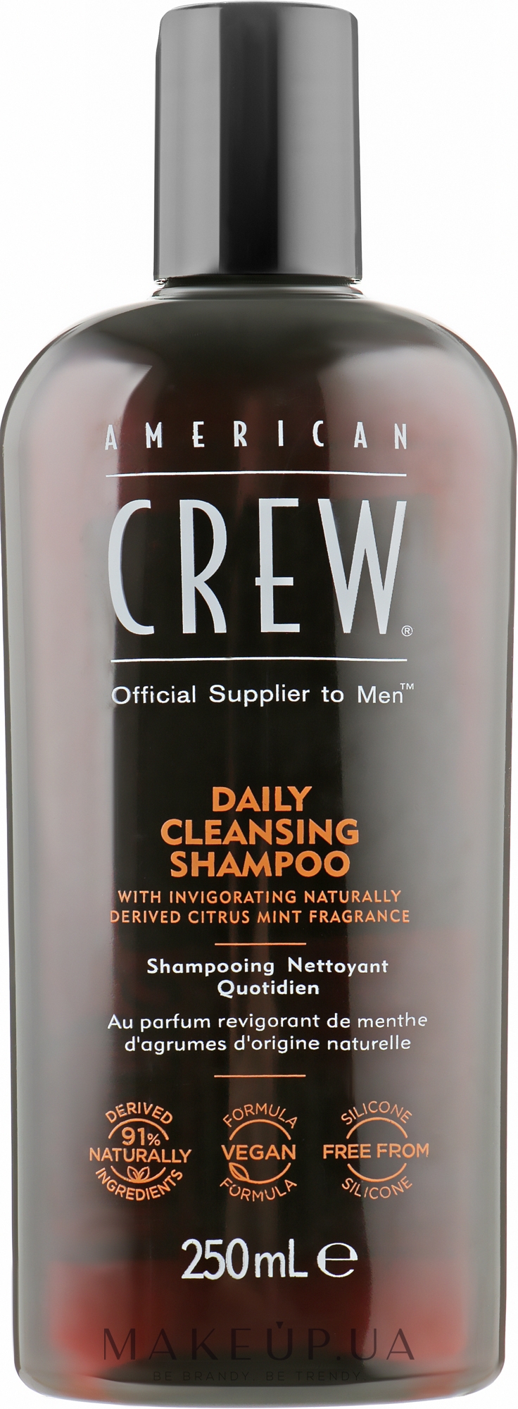 Шампунь для ежедневного использования - American Crew Daily Cleansing Shampoo — фото 250ml