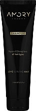 Відновлювальний та зміцнювальний шампунь для всіх типів волосся, без сульфатів - Amory London Shampoo Repairs & Strengthens All Hair Types — фото N1