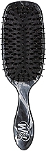Расческа для волос, оникс - The Wet Brush Enhancer Paddle Brush Marble Onyx — фото N1