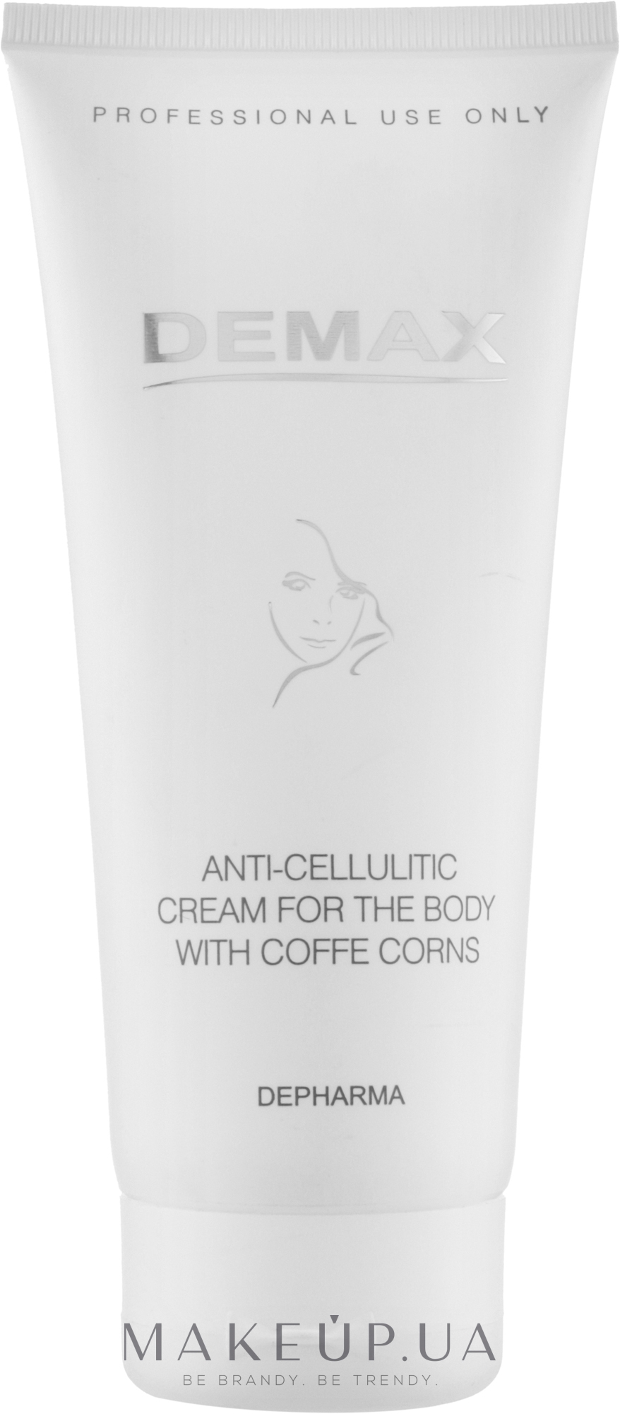 Антицелюлітний крем для тіла з кавовими зернами - Demax Anti-Cellulitic Cream Coffee Corns — фото 200ml