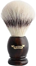 Парфумерія, косметика Помазок для гоління - Plisson Ebony Original Shaving Brush With "High Mountain White" Fibre