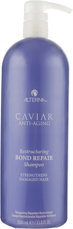 Шампунь для мгновенного восстановления волос - Alterna Caviar Anti-Aging Restructuring Bond Repair Shampoo — фото N4