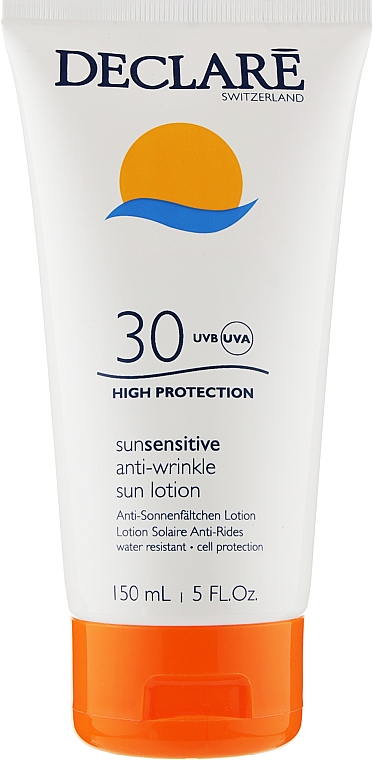Солнцезащитный лосьон с омолаживающим действием - Declare Anti-Wrinkle Sun Lotion SPF 30 — фото N1