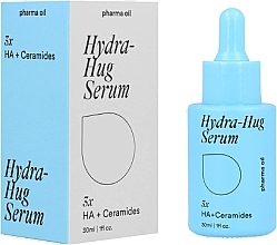 Зволожувальна сироватка для обличчя - Pharma Oil Hydra-Hug Serum — фото N2