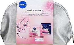 Набор - NIVEA Rose Touch (cr/2x50ml + bag/1pc) — фото N1