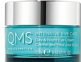 Крем для догляду за шкірою навколо очей - QMS Intensive Eye Care Day & Night Cream — фото N1