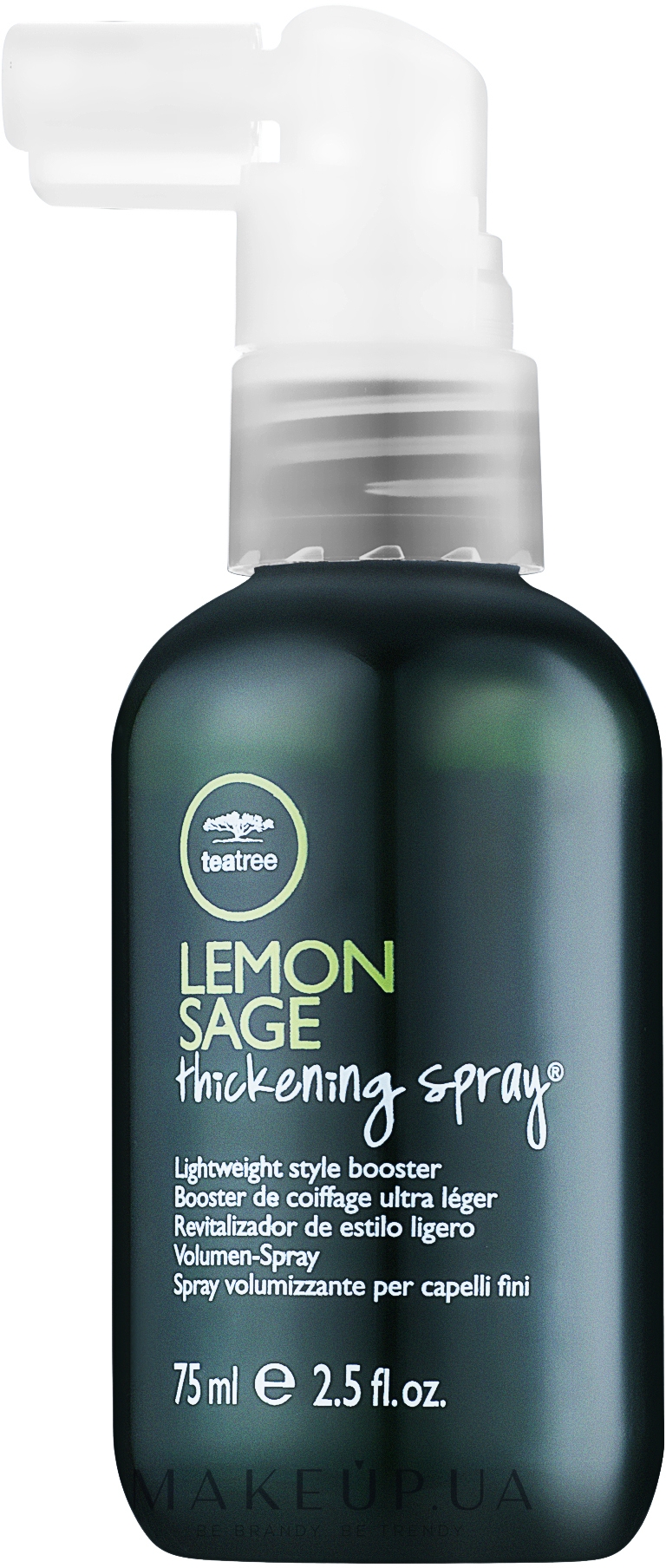 Спрей для об'єму - Paul Mitchell Tea Tree Lemon Sage Thickening Spray — фото 75ml