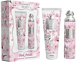 Парфумерія, косметика УЦІНКА Набір - Emper Flower'S Secret Pink Petals (b/mist/250ml + b/lot/250ml) *