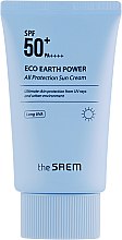 Солнцезащитный крем SPF50+ PA++++ - The Saem Eco Earth Power All Protection Sun Cream — фото N5