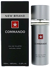 New Brand Commando - Туалетная вода — фото N2