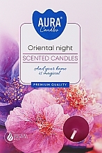 Парфумерія, косметика Набір чайних свічок "Східна ніч" - Bispol Oriental Night Scented Candles