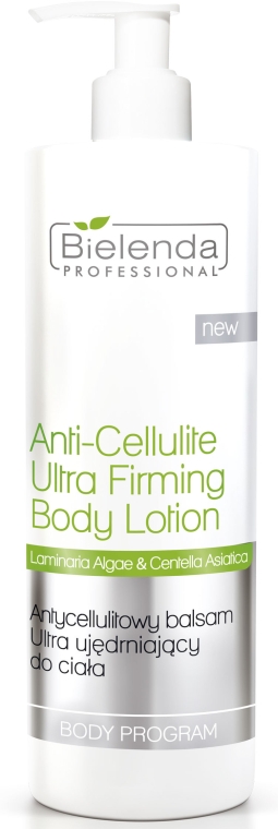 Антицеллюлитный бальзам для тела - Bielenda Professional Body Program Anti-Cellulite Ultra Firming Body Lotion — фото N1