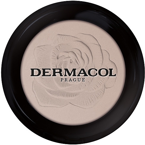 Компактна пудра для обличчя - Dermacol Powder With Rose Relief — фото N1