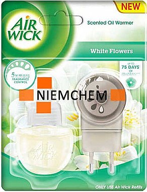 Электрический освежитель воздуха "Белые цветы" - Air Wick Scented Oil Warmer White Flowers — фото N1
