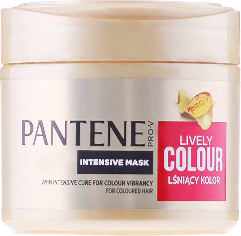 Интенсивная маска "Защита цвета и блеск" - Pantene Pro-V Lively Colour — фото N3