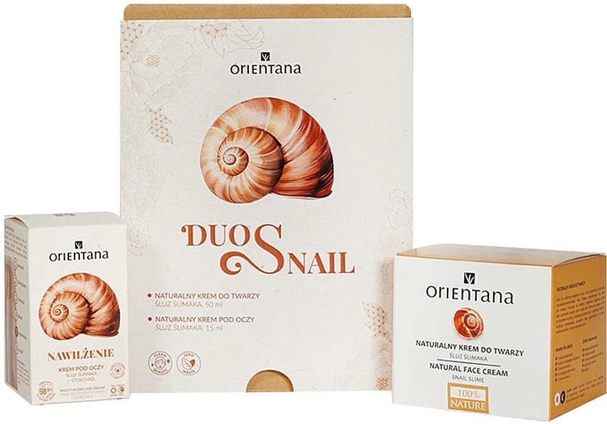 Набір - Orientana Duo Snail (f/cr/50ml + eye/cr/15ml) — фото N1