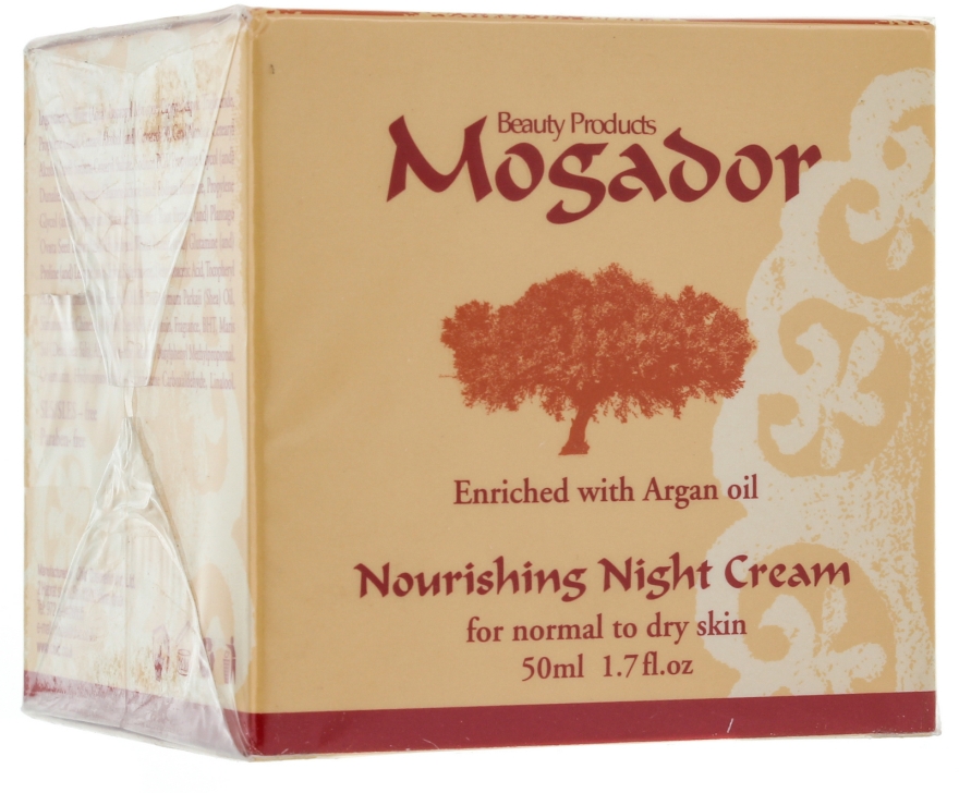 Нічний поживний крем для нормальної та сухої шкіри - Mogador Moisturizing Night Cream