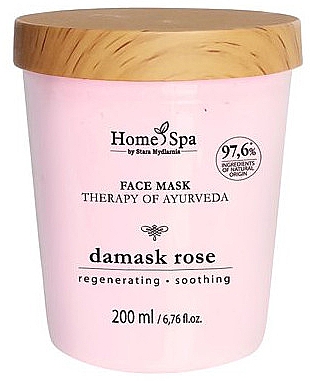 Маска для обличчя - Stara Mydlarnia Home Spa Damask Rose Face Mask — фото N1