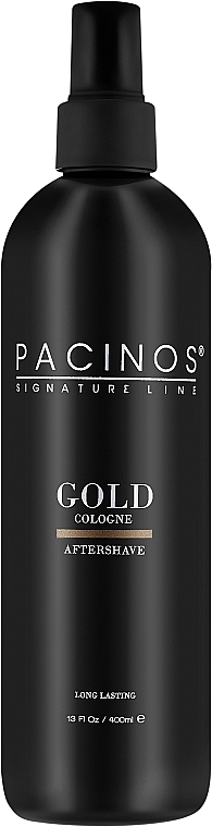 Одеколон после бритья - Pacinos Gold Cologne Aftershave — фото N1