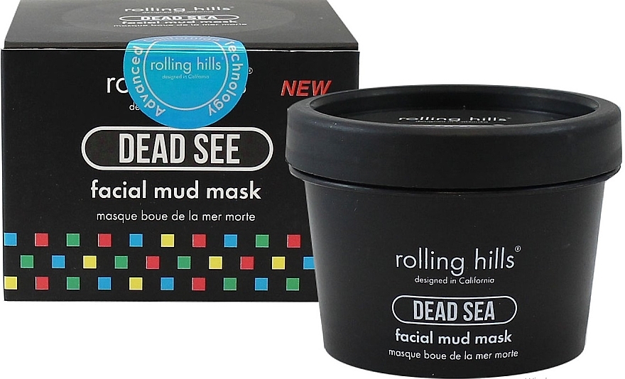 Маска из грязи Мертвого моря - Rolling Hills Dead Sea Facial Mud Mask — фото N1