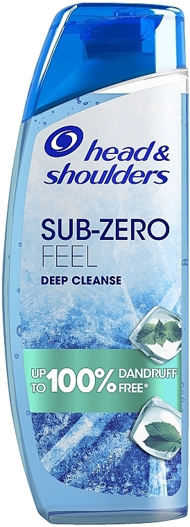 Шампунь против перхоти - Head & Shoulders Sub Zero Feel Deep Clean Ice Menthol Dandruff Shampoo — фото N1