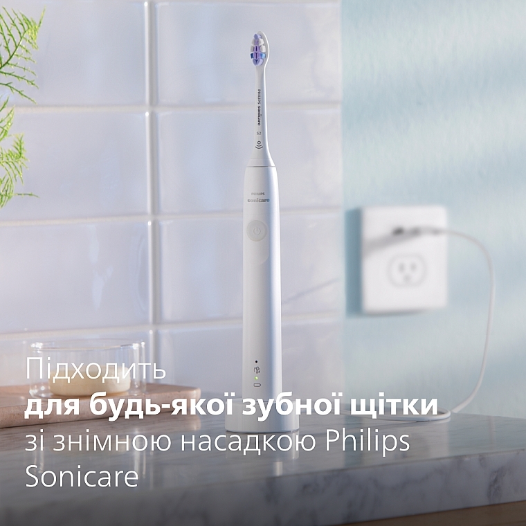 Насадки для электрической зубной щетки - Philips Sonicare S2 Sensitive HX6054/10 — фото N2
