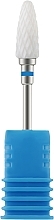 Насадка для фрезера керамічна (М) синя, Flame Bit 3/32 - Vizavi Professional — фото N1