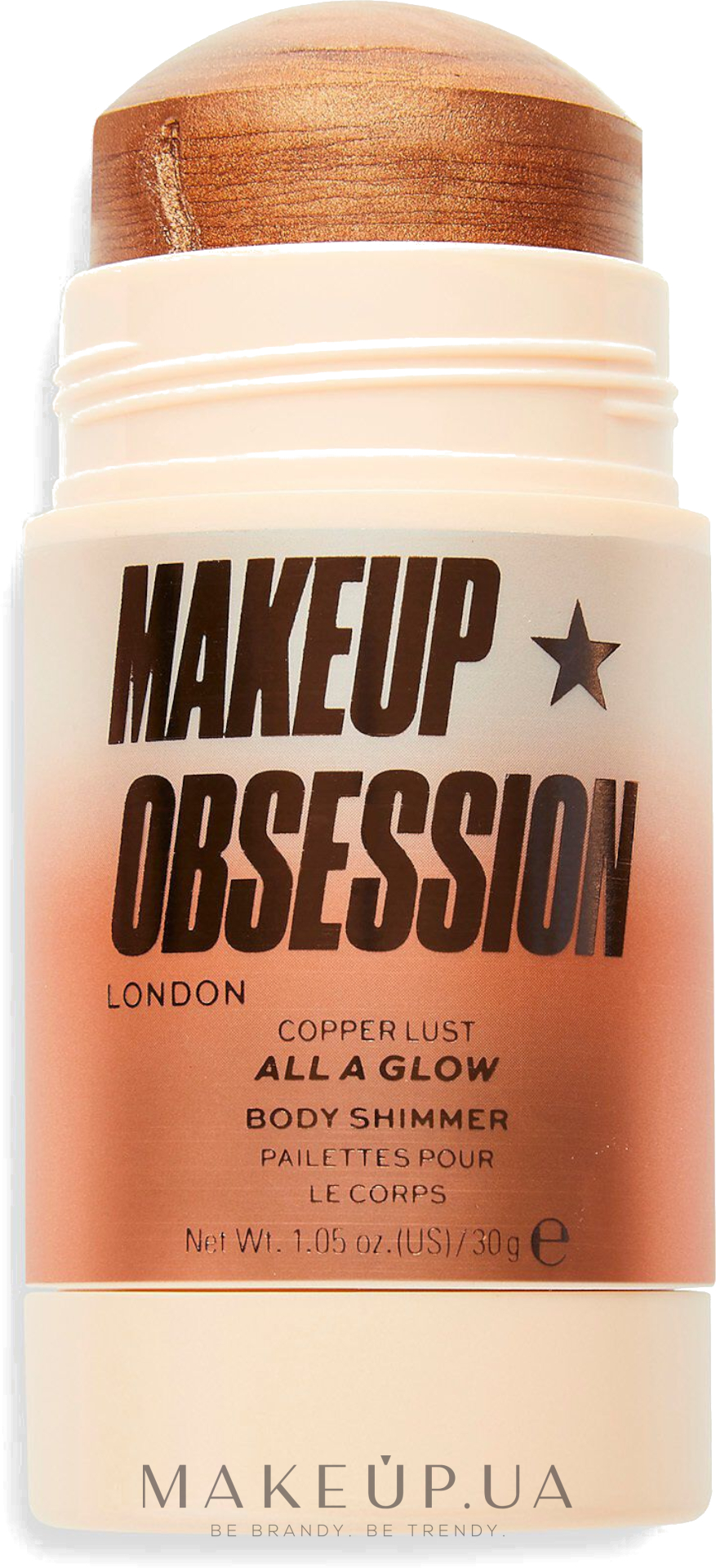 Хайлайтер в стике - Makeup Obsession All A Glow Highlighter Shimmer Stick — фото Copper Lust