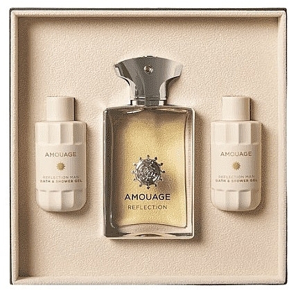 Amouage Reflection Man - Набор (edp/100ml + shaw/gel/2x60ml) — фото N1