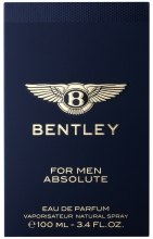 Парфумерія, косметика Bentley For Men Absolute - Парфумована вода (тестер з кришечкою)