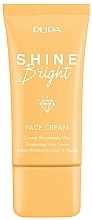 Духи, Парфюмерия, косметика Осветляющий крем для лица - Pupa Shine Bright Illuminating Face Cream
