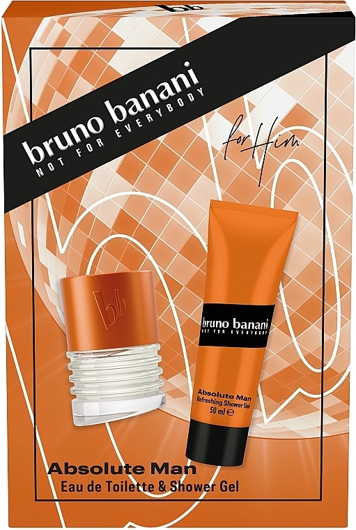 Bruno Banani Absolute Man - Набір (edt/30ml + sh/gel/50ml) — фото N3