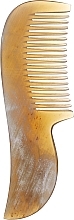 Гребень для бороды, 8 см - Golddachs Handcrafted Horn Beard Comb — фото N1