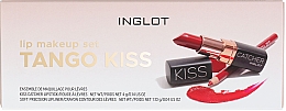 Духи, Парфюмерия, косметика Набор - Inglot Lip Makeup Set Tango Kiss (lipstick/4g + lipliner/1.13g)