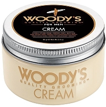 Парфумерія, косметика Крем для укладки волосся - Woody`s Quality Grooming Flexible Styling Cream For Men