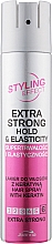 Лак екстрасильної фіксації з кератином - Joanna Styling Effect Hold & Elasticity Hair Spray With Keratin Extra Strong — фото N1