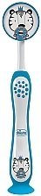 Зубная щетка на присоске, 3-6 лет, голубая - Chicco Milk Teeth — фото N2