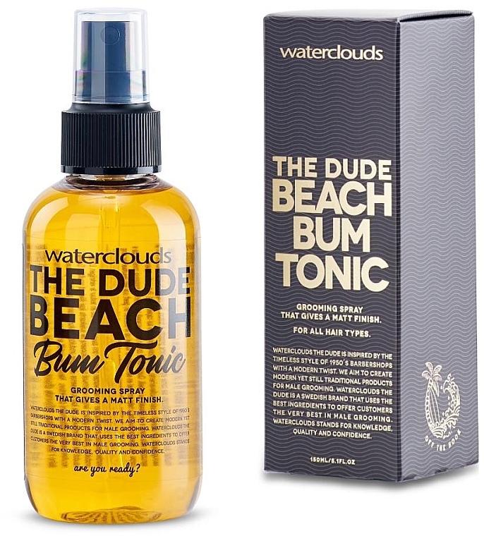 Тонік для волосся - Waterclouds The Dude Beach Bum Tonic — фото N1