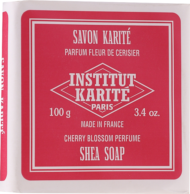Набір - Institut Karite Fleur de Cerisier (sh/gel/50ml + b/milk/50ml + h/cr/75ml + soap/100g + bag) — фото N6